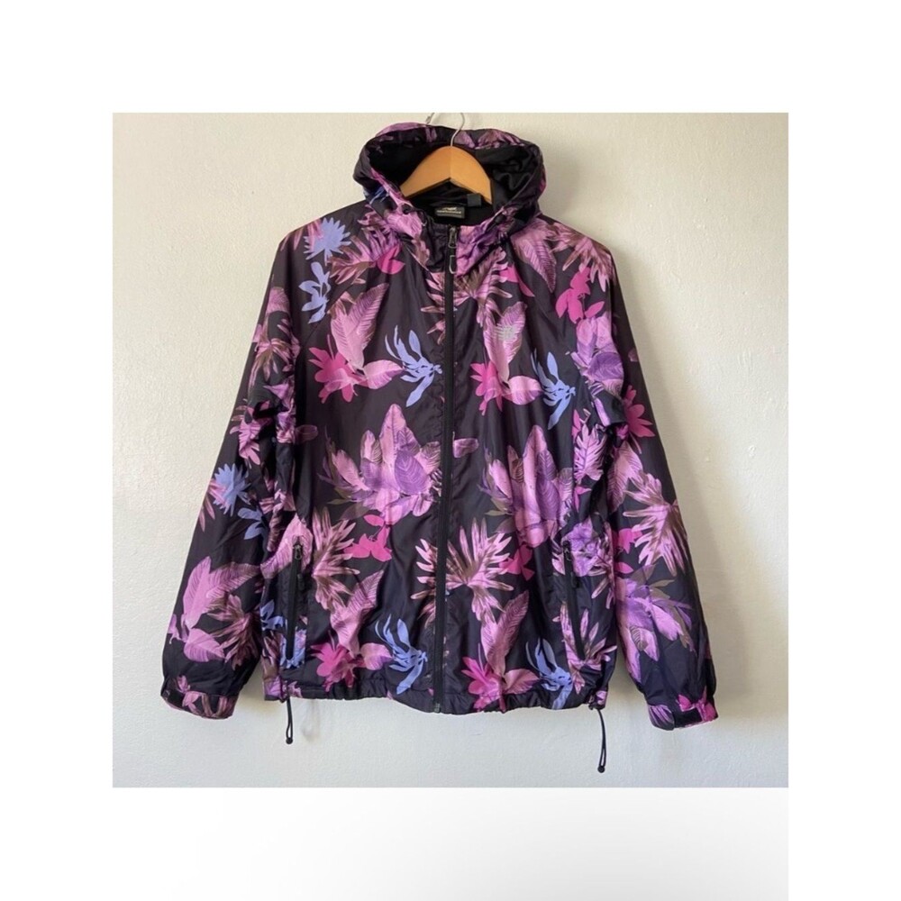 New Balance Tropical Floral Windbreaker Jacket